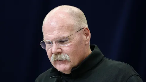 Andy Reid head coach of the Kansas City Chiefs
