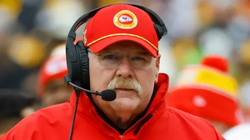 Andy Reid head coach of the Kansas City Chiefs