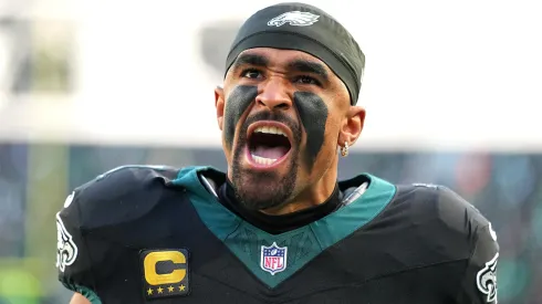 Jalen Hurts #1 of the Philadelphia Eagles.