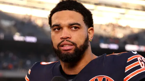 Caleb Williams #18 of the Chicago Bears.