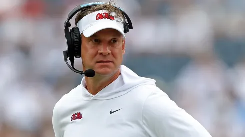 Head coach Lane Kiffin