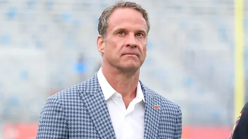 Lane Kiffin of the Mississippi Rebels.