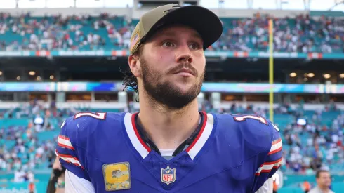 Josh Allen #17 of the Buffalo Bills.