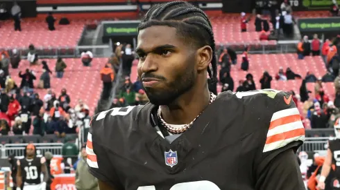 Shedeur Sanders #12 of the Cleveland Browns.