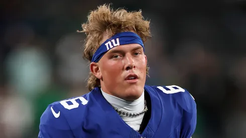 Jaxson Dart, starting QB for the New York Giants
