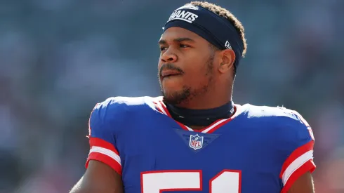 Abdul Carter #51 of the New York Giants.