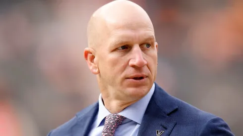 Head Coach Clark Lea of the Vanderbilt Commodores.