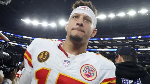 Patrick Mahomes #15 of the Kansas City Chiefs.
