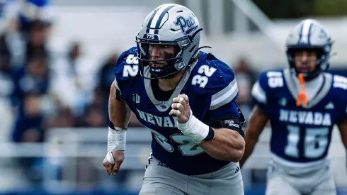 Trevor Insley of the Nevada Wolf Pack.