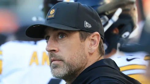 Aaron Rodgers quarterback of the Pittsburgh Steelers