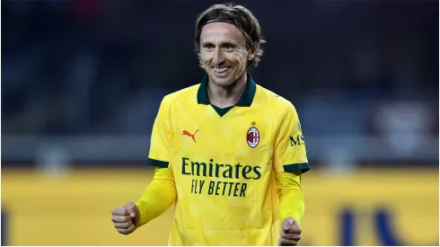 Luka Modric of AC Milan