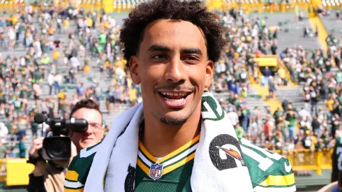 Jordan Love #10 of the Green Bay Packers.