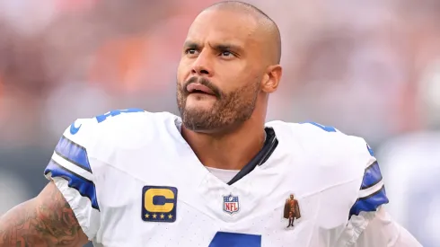 Dak Prescott #4 of the Dallas Cowboys.