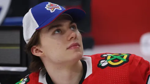 Connor Bedard of the Chicago Blackhawks.