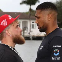 Anthony Joshua gets in Jake Paul’s face with massive threat before their fight
