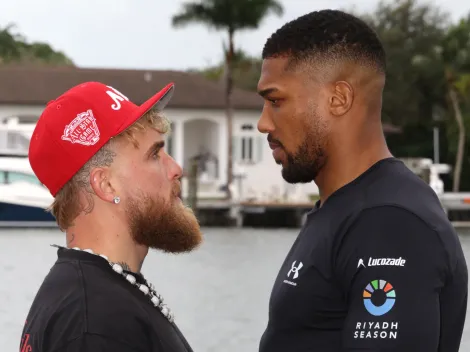 Anthony Joshua gets in Jake Paulās face with massive threat before their fight