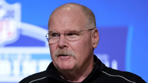 Andy Reid head coach of the Kansas City Chiefs