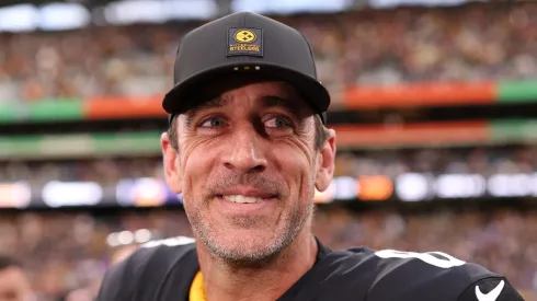 Aaron Rodgers quarterback of the Pittsburgh Steelers