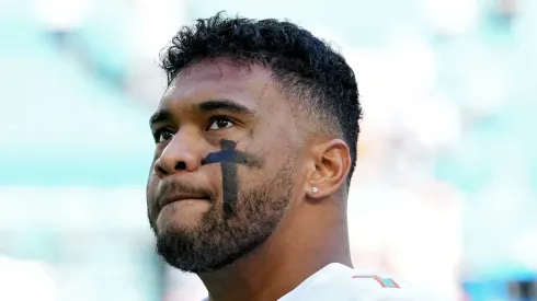 Tua Tagovailoa quarterback of the Miami Dolphins