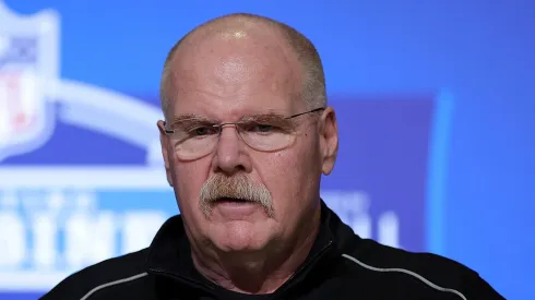 Andy Reid head coach of the Kansas City Chiefs
