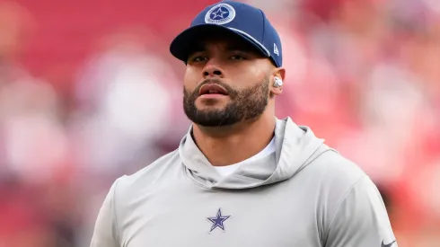 Dak Prescott #4 of the Dallas Cowboys.