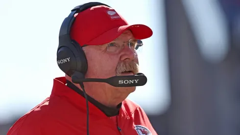 Head coach Andy Reid of the Kansas City Chiefs.