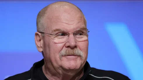 Andy Reid head coach of the Kansas City Chiefs