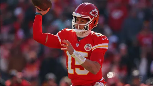 Patrick Mahomes of the Kansas City Chiefs