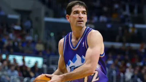 John Stockton #12 of the Utah Jazz in 2003