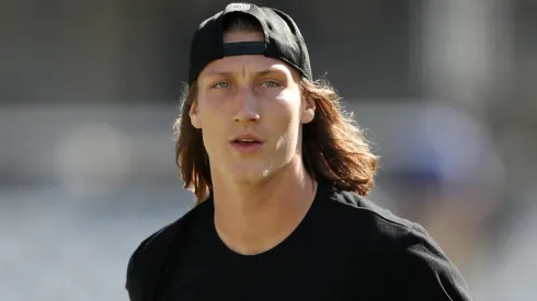 Trevor Lawrence #16 of the Jacksonville Jaguars