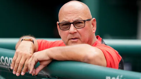 Manager Terry Francona #77 of the Cincinnati Reds.