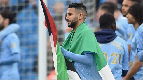 Riyad Mahrez of Algeria