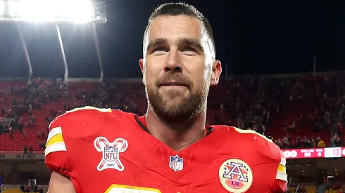 Travis Kelce #87 of the Kansas City Chiefs.