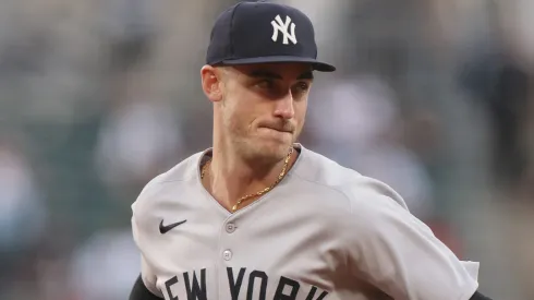 Cody Bellinger #35 with the Yankees.