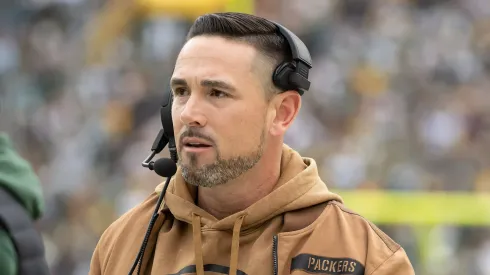Matt LaFleur, head coach for the Green Bay Packers