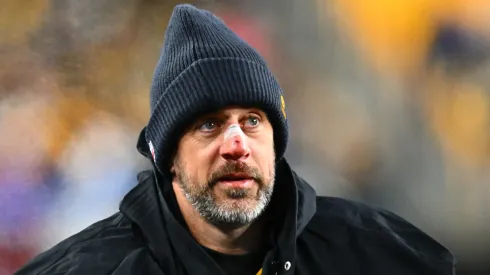 Aaron Rodgers quarterback of the Pittsburgh Steelers