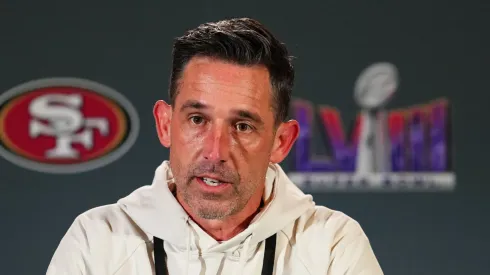 Kyle Shanahan head coach of the San Francisco 49ers
