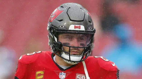 QB Baker Mayfield oof the Tampa Bay Buccaneers