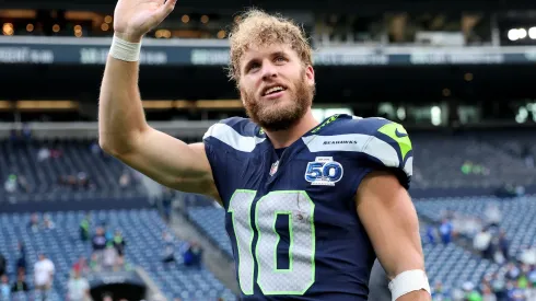 Cooper Kupp #10 of the Seattle Seahawks