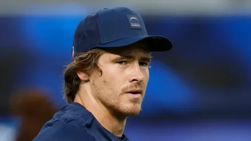 Justin Herbert quarterback of the Los Angeles Chargers