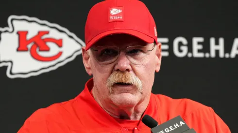 Andy Reid of the Kansas City Chiefs.