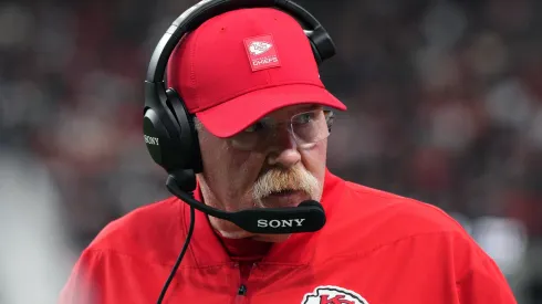 Head coach Andy Reid of the Kansas City Chiefs.