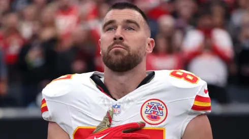 Travis Kelce #87 of the Kansas City Chiefs in 2026.