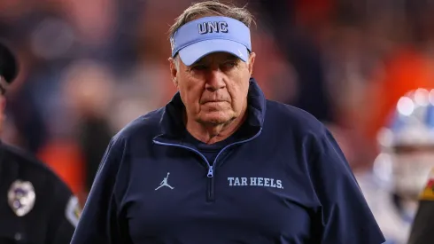 Head coach Bill Belichick of the North Carolina Tar Heels.