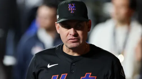 Manager Carlos Mendoza of the New York Mets.