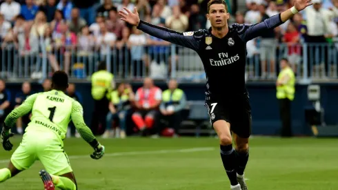 LA BESTIA. Cristiano Ronaldo ya sabe lo que es marcarle al Málaga.