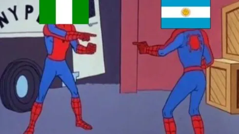 "OTRA VEZ TÚ". Nigeria y Argentina ya es una constante de los Mundiales.