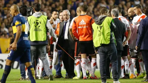 Rodolfo D'Onofrio en la Bombonera.