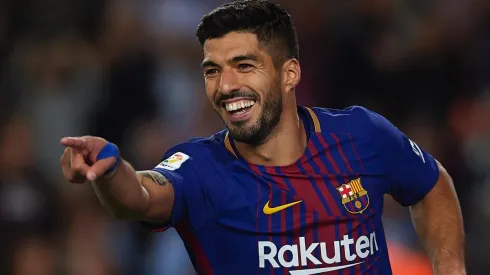 EL KILLER. Suárez sonríe en La Liga: siempre marca goles importantes con el Barcelona.