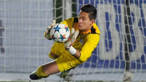 HASTA CON LOS OJOS CERRADOS. Gudiño por la Champions League con el Porto hace algunos meses.